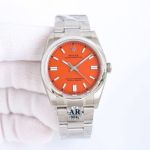 ROLEX Multicolor Oyster Perpetual Series 2824 Chips Orange Watch